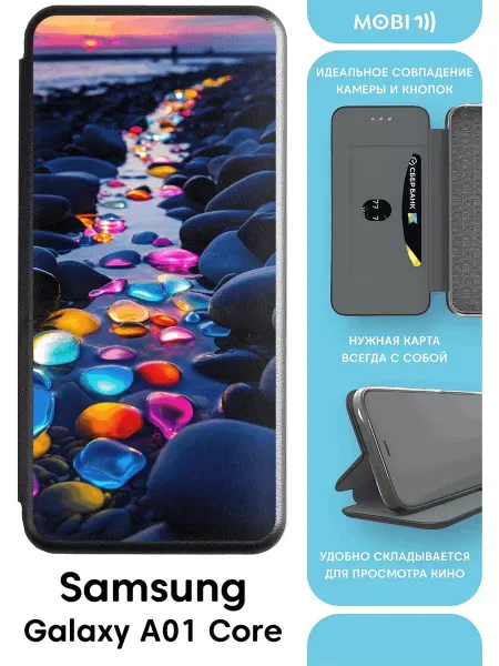 Mobi711 Чехол-книга для Samsung A01 core
