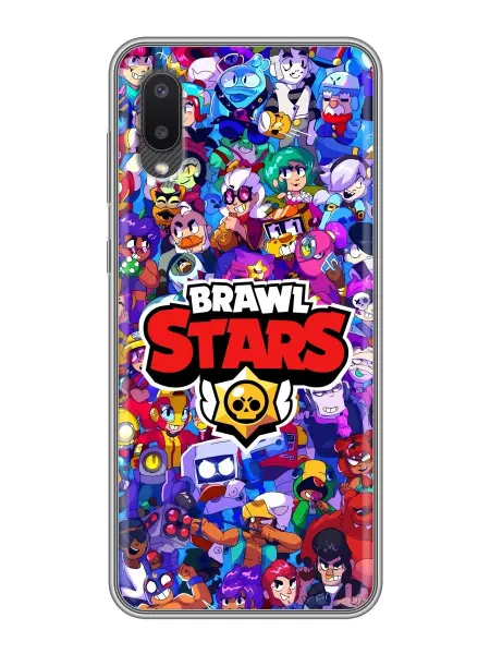 ChesnoCase Чехол на Samsung Galaxy A02 Brawl Stars для мальчика