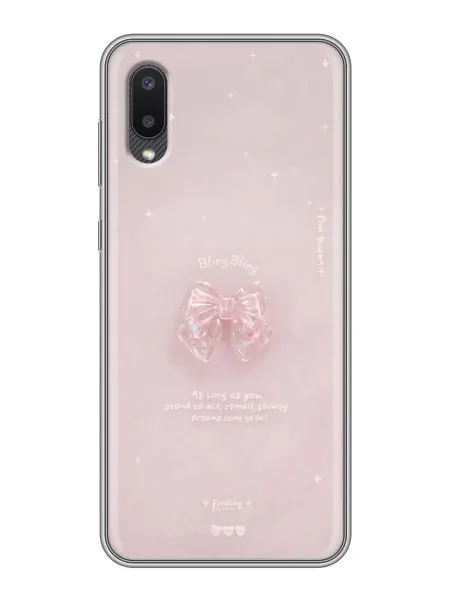 ChesnoCase Чехол на Samsung Galaxy A02 бантики для девушек