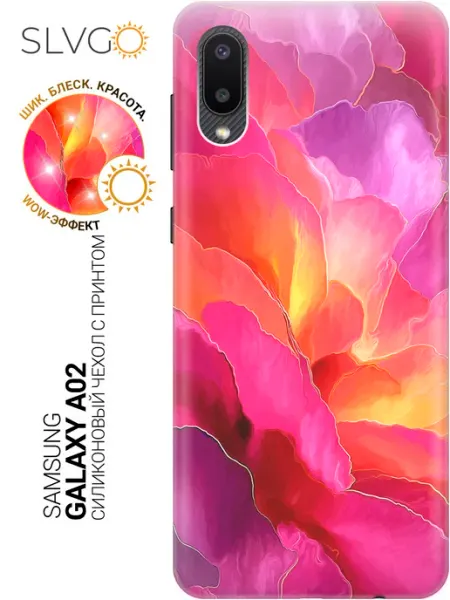 Samsung Чехол на Galaxy A02 необычный
