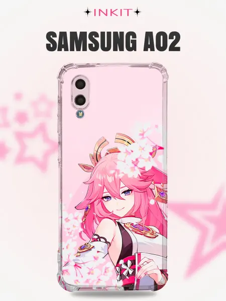 INKIT Чехол на Samsung A02 Genshin Impact
