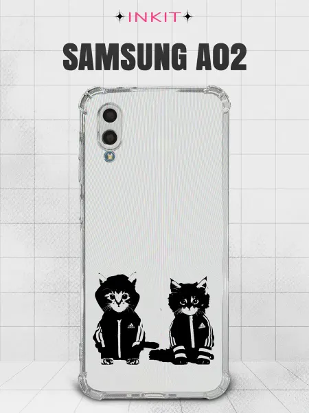 INKIT Чехол на Samsung A02 Кот