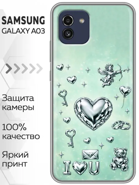 Marketclub Чехол на Samsung Galaxy A03 для девочки y2k