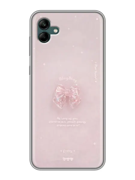 ChesnoCase Чехол на Samsung Galaxy A04 бантики для девушек