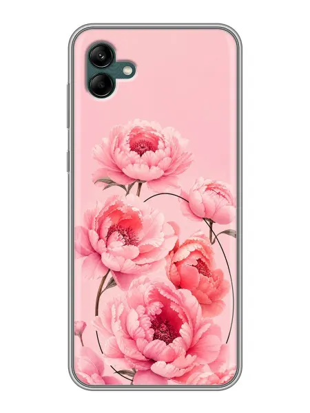 ChesnoCase Чехол на Samsung Galaxy A04 Цветы для девушки