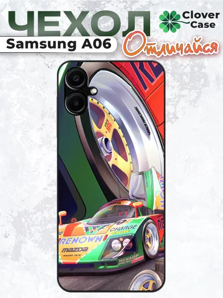 CloverCase Чехол на Samsung A06 Mazda