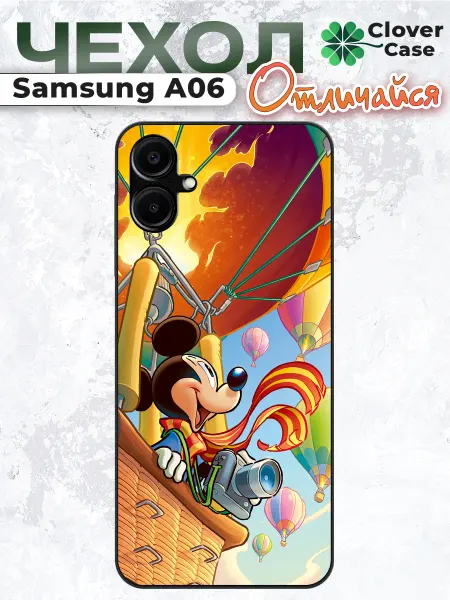 CloverCase Чехол на Samsung A06 Микки