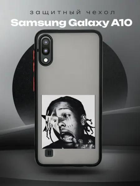 RR Case Чехол на SAMSUNG A10 с принтом asap rocky