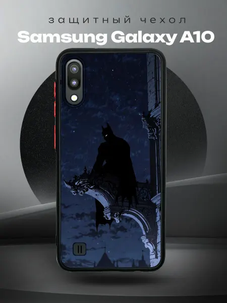 RR Case Чехол на SAMSUNG A10 с принтом бэтмен y2k