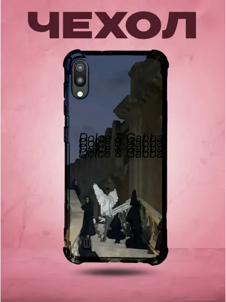 SakuraCase Чехол на SAMSUNG A10 с принтом dolce & gabbana