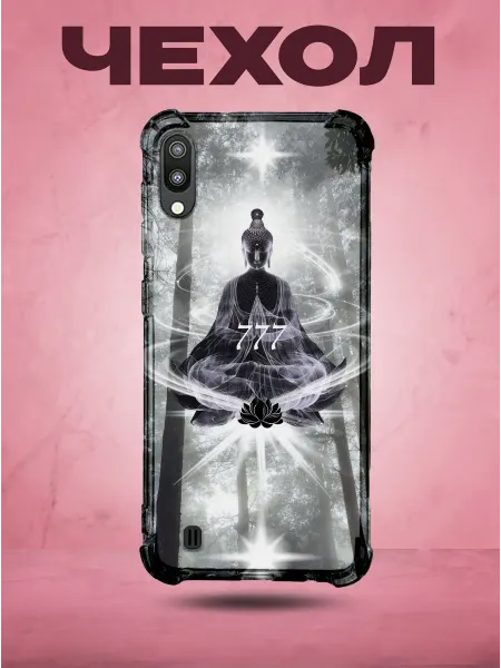 SakuraCase Чехол на SAMSUNG A10 с принтом Будда