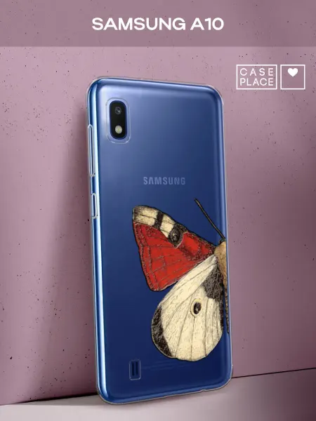 Samsung Чехол на A10 с бабочками