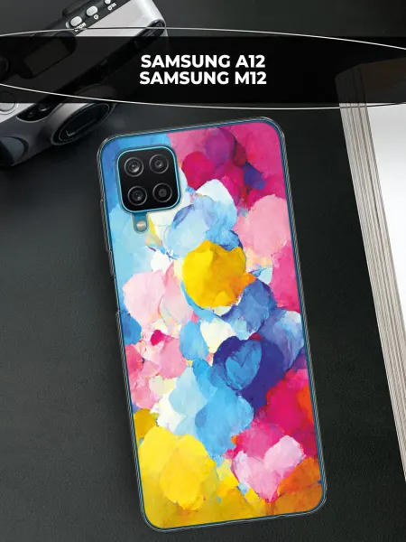 Samsung Чехол на Galaxy A12 M12 яркий