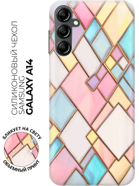 Samsung Чехол на Galaxy A14 модный принт