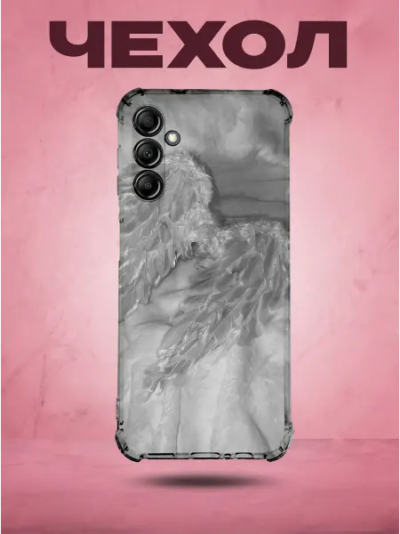 SakuraCase Чехол на SAMSUNG A14 с принтом Крылья ангела
