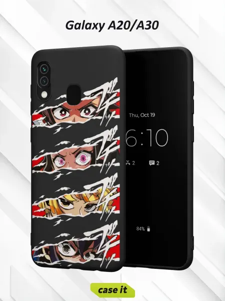 Case it Чехол на Samsung A30 и A20с принтом Аниме взгляд