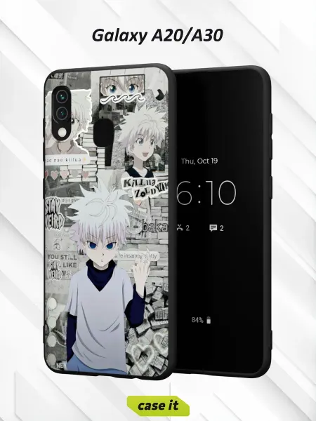 Case it Чехол на Samsung A30 и A20с принтом Киллуа Золдик