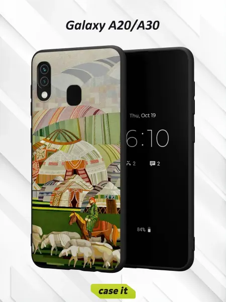 Case it Чехол на Samsung A30 и A20с принтом Степные истории