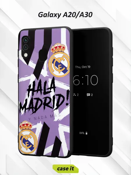 Case it Чехол на Samsung A30 и A20с принтом Реал Мадрид