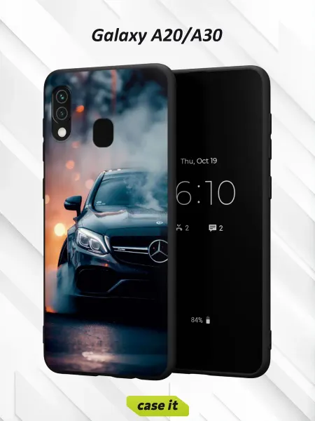 Case it Чехол на Samsung A30 и A20с принтом Мерседес