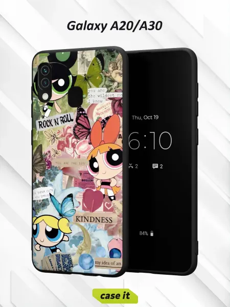 Case it Чехол на Samsung A30 и A20с принтом Суперкрошки