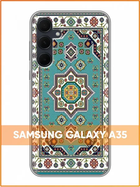 Case Face Чехол на Samsung Galaxy A35 с принтом Ковер