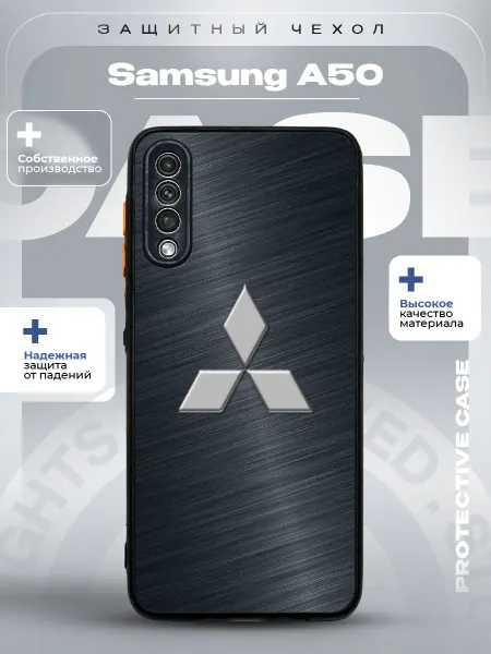 ZLStore Чехол на Samsung A50 с принтом Mitsubishi