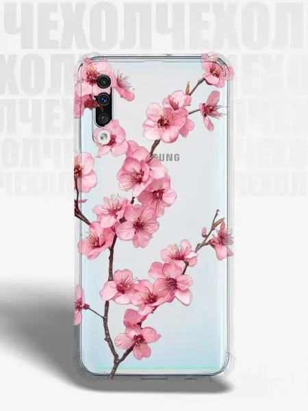 TUDOR. Чехол на Samsung A50 сакура