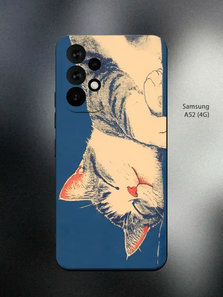 ABX-case Чехол на Samsung A52 с котиком