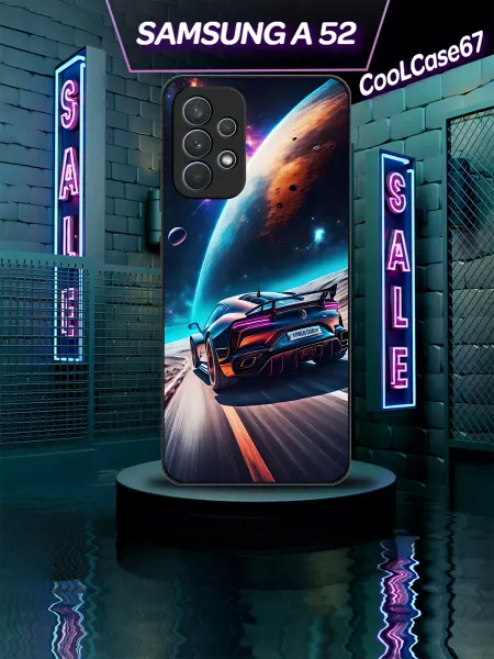 CooLCase67 Чехол на телефон Samsung a52 Машина