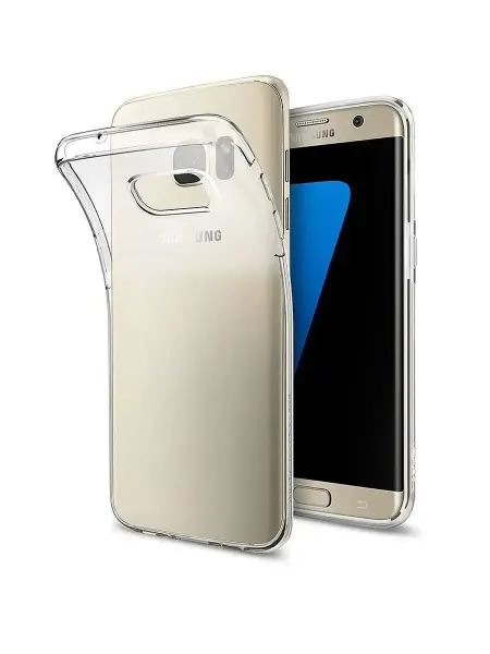 AKS Sale Чехол на Samsung Galaxy S7 прозрачный cиликоновый бампер