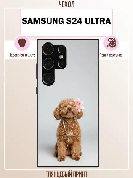 ALLcase111 Чехол на Samsung S24 Ultra той пудель