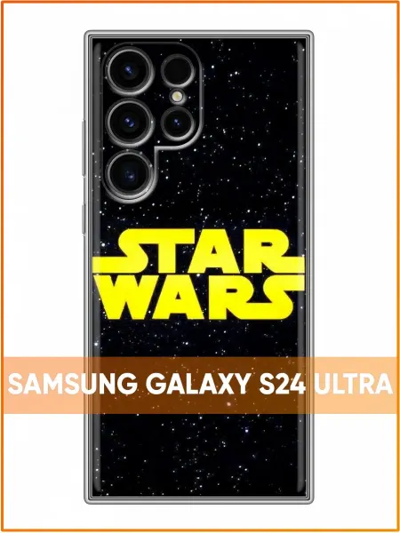 Case Face Чехол на Samsung Galaxy S24 Ultra с принтом Star Wars