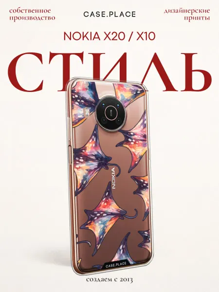 Case Place Чехол на Nokia X20 Nokia X10 летний