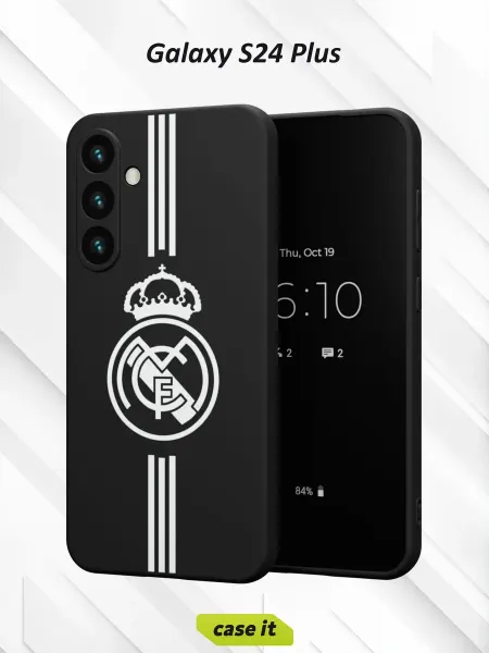 Case it Чехол на Samsung S24 Plus с принтом ФК РЕАЛ ЧБ