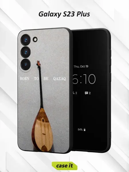 Case it Чехол на Samsung S23 Plusс принтом Домра