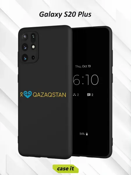 Case it Чехол на Samsung S20+с принтом Я люблю Казахстан