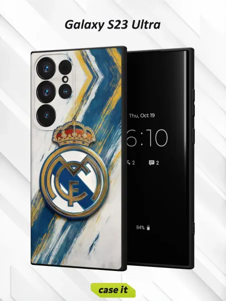 Case it Чехол на Samsung S23 Ultra с принтом титулованный ФК