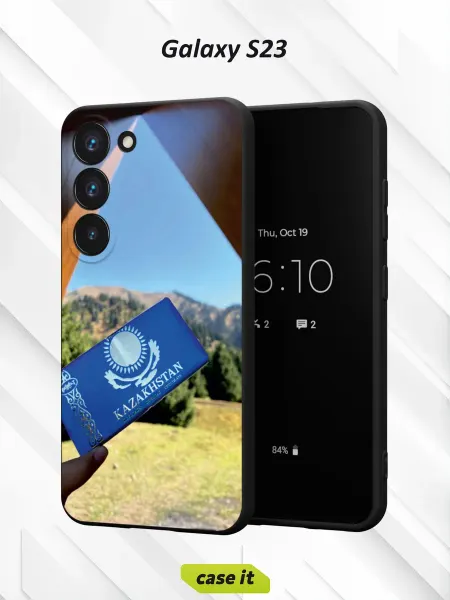 Case it Чехол на Samsung S23с принтом Шоколад