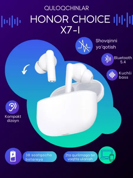 Наушники Honor LCHSE x7i