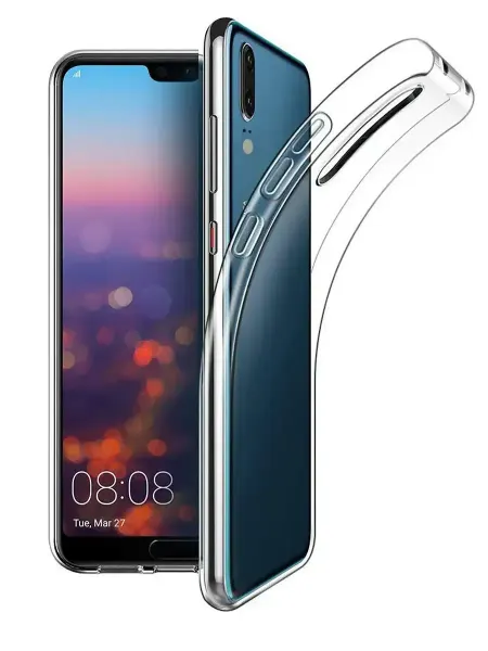 WaveDevices Чехол на Huawei P20 прозрачный силиконовый