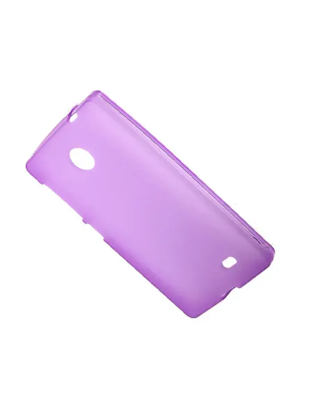 Promise mobile Чехол для Nokia X X+ силиконовый матовый фиолетовый