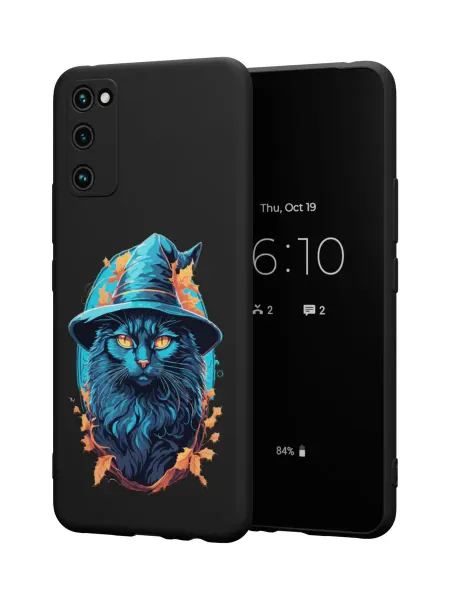 QuestCase Чехол на Samsung S20 FE с принтом Кот