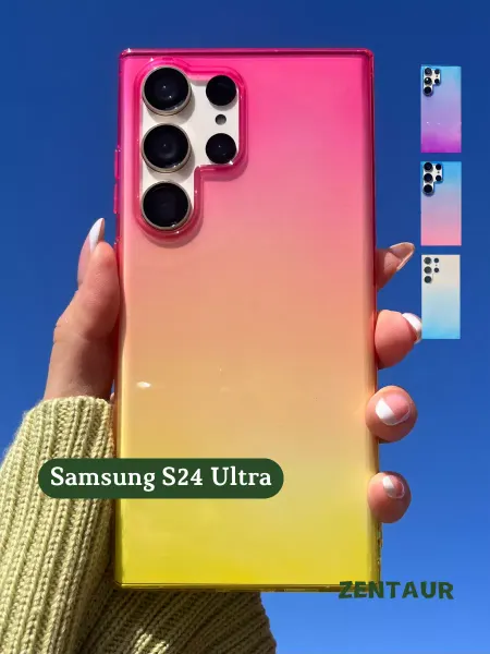 ZENTAUR Чехол на Samsung S24 Ultra градиент