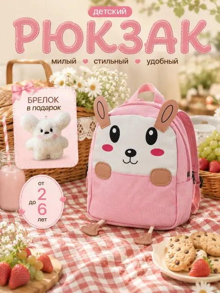 За плечами Рюкзак в детский сад