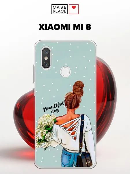 Xiaomi Чехол на Mi 8 стильный