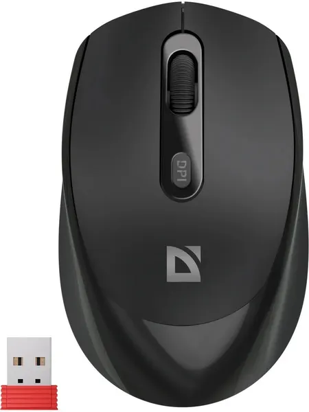 DEFENDER Мышка игровая (52376) Vision MS-376 черный