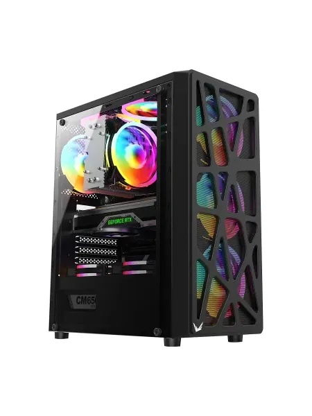 FORMULA Корпус Mana AR V2 черный без БП ATX 5x120mm 2xUSB2.0 1xUSB3