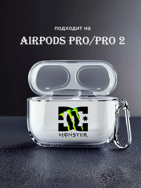 Чехол на AirPods Pro 2 с принтом мужской