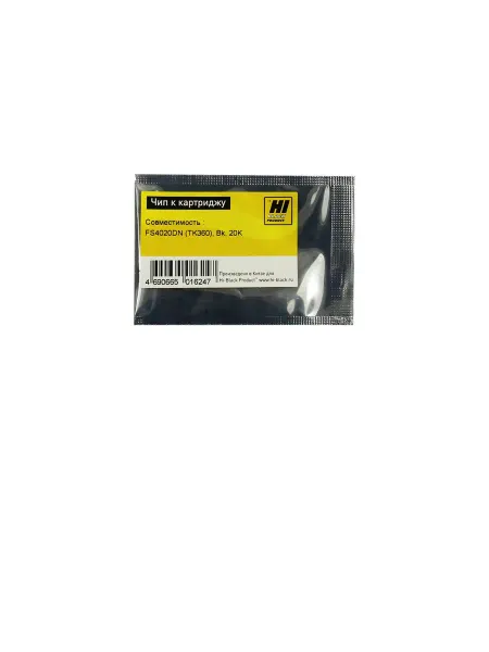 Hi-Black Чип TK-360, Bk, 20K Kyocera FS-4020DN TK-360, Bk, 20K